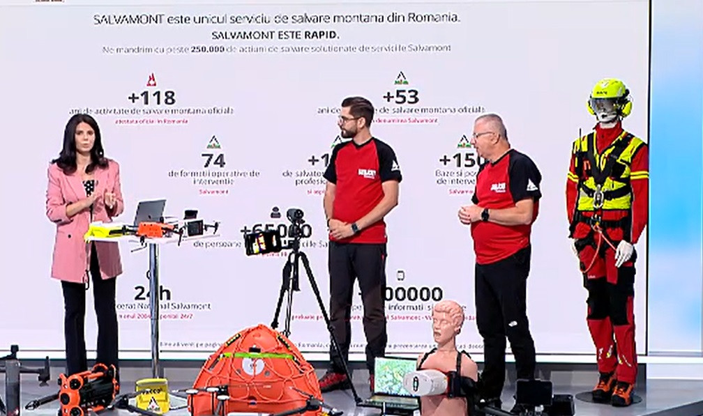 Noile tehnologii folosite de voluntarii Salvamont România în misiunile de salvare. Detalii la iLikeIT