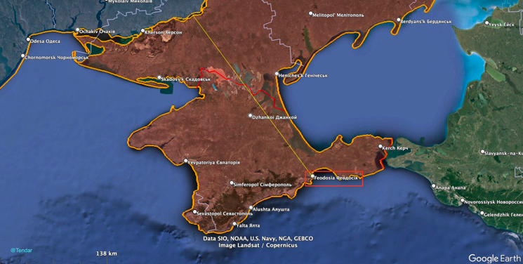„Bumbacul va înflori”. Ucrainenii spun că atacurile asupra depozitelor de petrol din Crimeea sunt inevitabile