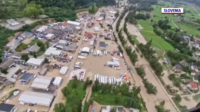 A fost potop în Slovenia. Inundațiile au luat cel puțin 3 vieți și au dus la evacuarea a mii de oameni