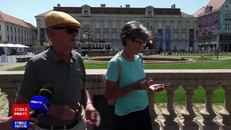 Turiștii din Timișoara au prin tot orașul coduri QR prin care pot afla ce vizitează în Capitala Europeană a Culturii