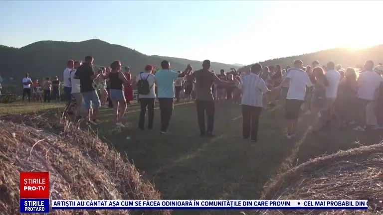 Bucuria serbărilor câmpenești a fost regăsită într-un sat din județul Neamț