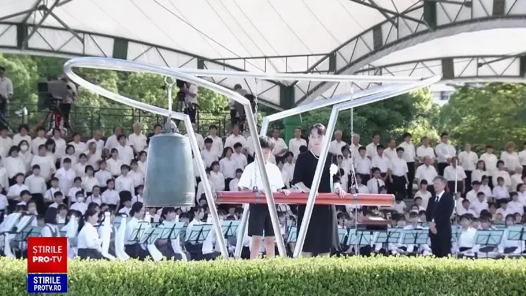 78 de ani de la bombardamentele atomice de la Hiroshima. Primarul îndeamnă eliminarea completă a armelor nucleare. FOTO