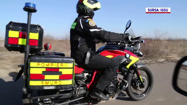 Două motociclete SMURD, donate pompierilor din Ploiești. Cât au costat