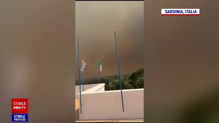 Italia, Spania și Portugalia, lovite de focuri uriașe. Temperaturile extreme persistă asupra Europei