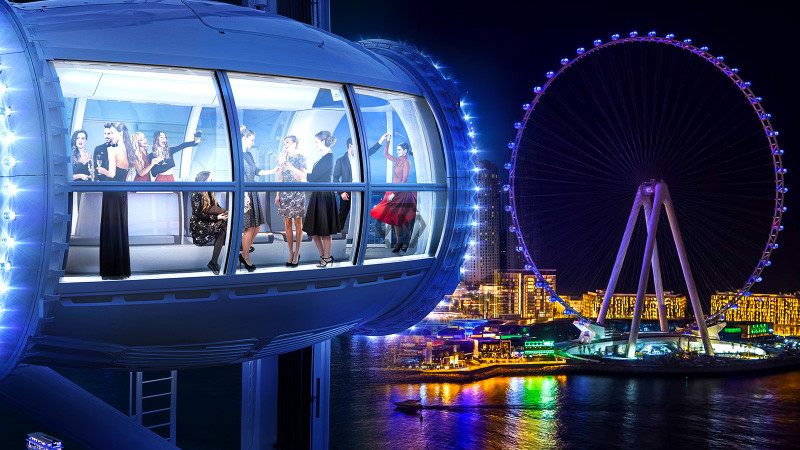 "Ochiul" închis al Dubaiului sau misterul celei mai mari roţi Ferris din lume, oprită fără nicio explicaţie