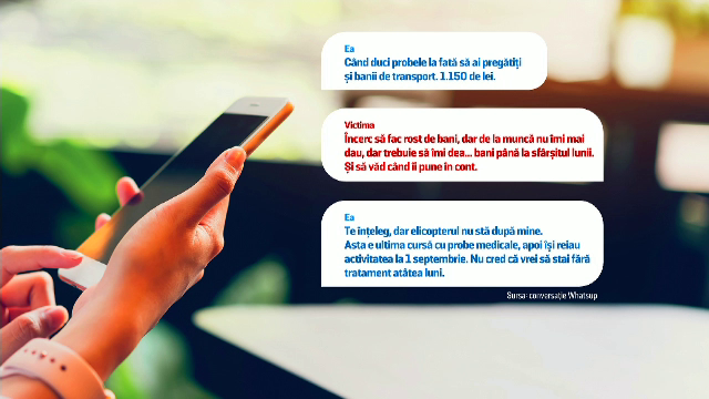 Mărturiile bărbatului păcălit de o prietenă că are cancer. Femeia i-a cerut 60.000 de euro. „Eram verificat și câte ore dorm”