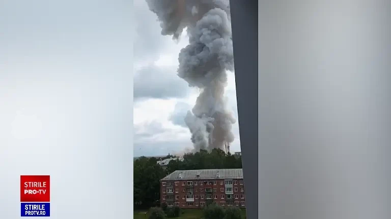 Explozie puternică lângă Moscova. Cel puţin 16 răniţi în urma unei deflagrații la o fabrică de echipamente optice | Video