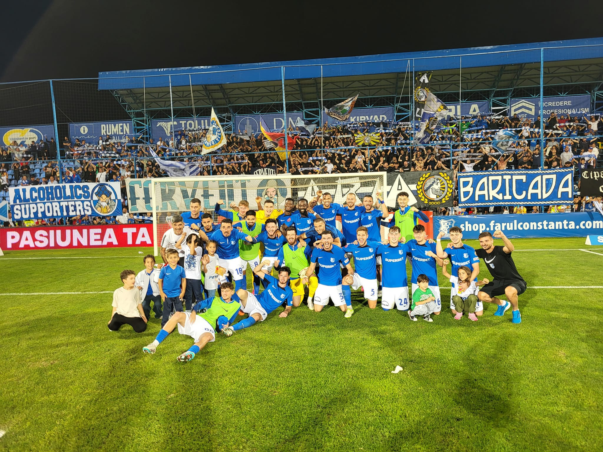 Farul Constanţa a învins-o cu 3-0 pe Flora Tallinn, în preliminariile Europa Conference League