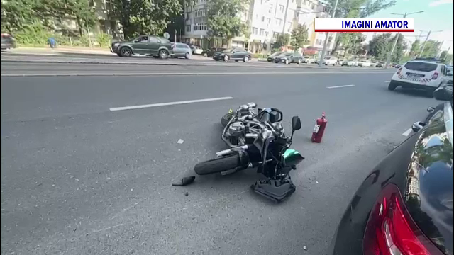 Femeie în stare gravă la spital, după ce a fost lovită de o motocicletă pe trecerea de pietoni, în Galați