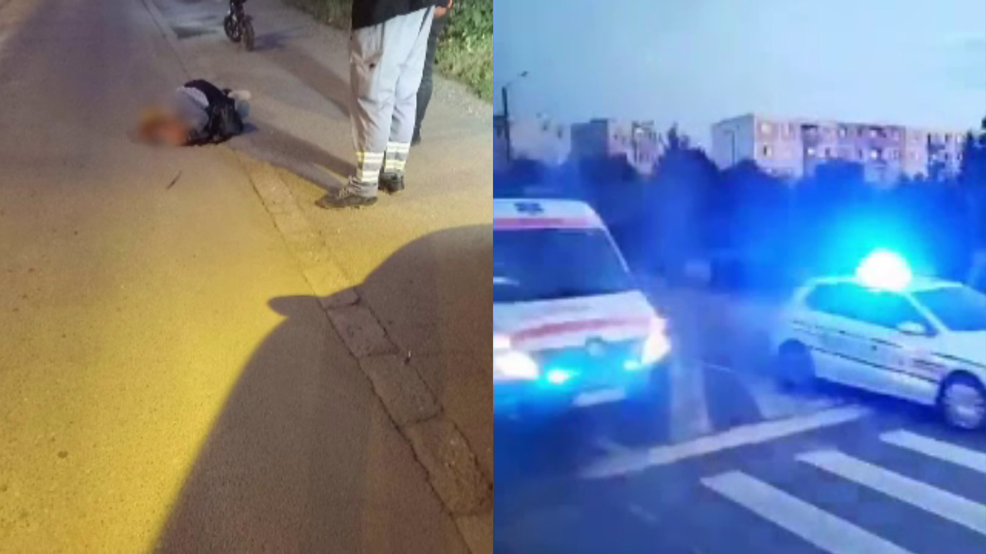 Femeie lovită de mașină pe trecerea de pietoni și lăsată să agonizeze pe asfalt. Momentul a fost filmat