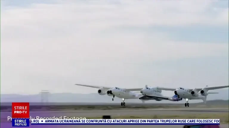 Cine sunt cei trei turiști spațiali ai companiei Virgin Galactic. Un britanic a plătit 250.000 de dolari pentru o oră de zbor