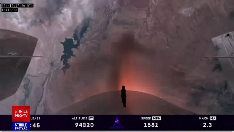 Ce au văzut primii turiști spațiali când au ajuns la 85 de km de Pământ. „Toți se duc la fereastră și privesc”