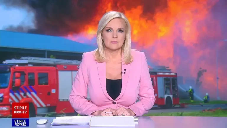 Magazin distrus într-un incendiu provocat de un scurtcircuit, în Bacău