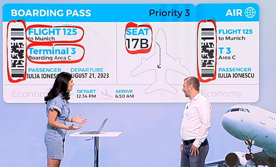 De ce nu este bine să postați propriul bilet de avion pe rețele sociale. Modul în care datele personale pot fi furate
