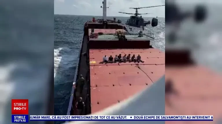 Putin și-a trimis „pirații” în Marea Neagră. Momentul în care soldații ruși au descins la bordul unui vas cargo
