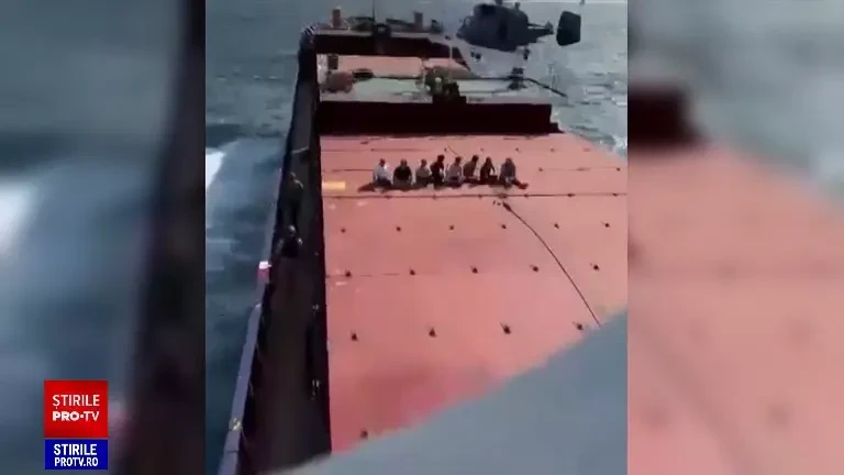 Nava cu cereale atacată de ”pirații” lui Putin în Marea Neagră aparține Turciei. Cargoul se află acum la Sulina