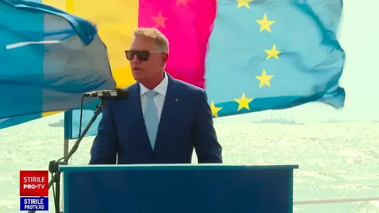 Klaus Iohannis, de Ziua Marinei: România se bucură în prezent de cele mai solide garanţii de securitate
