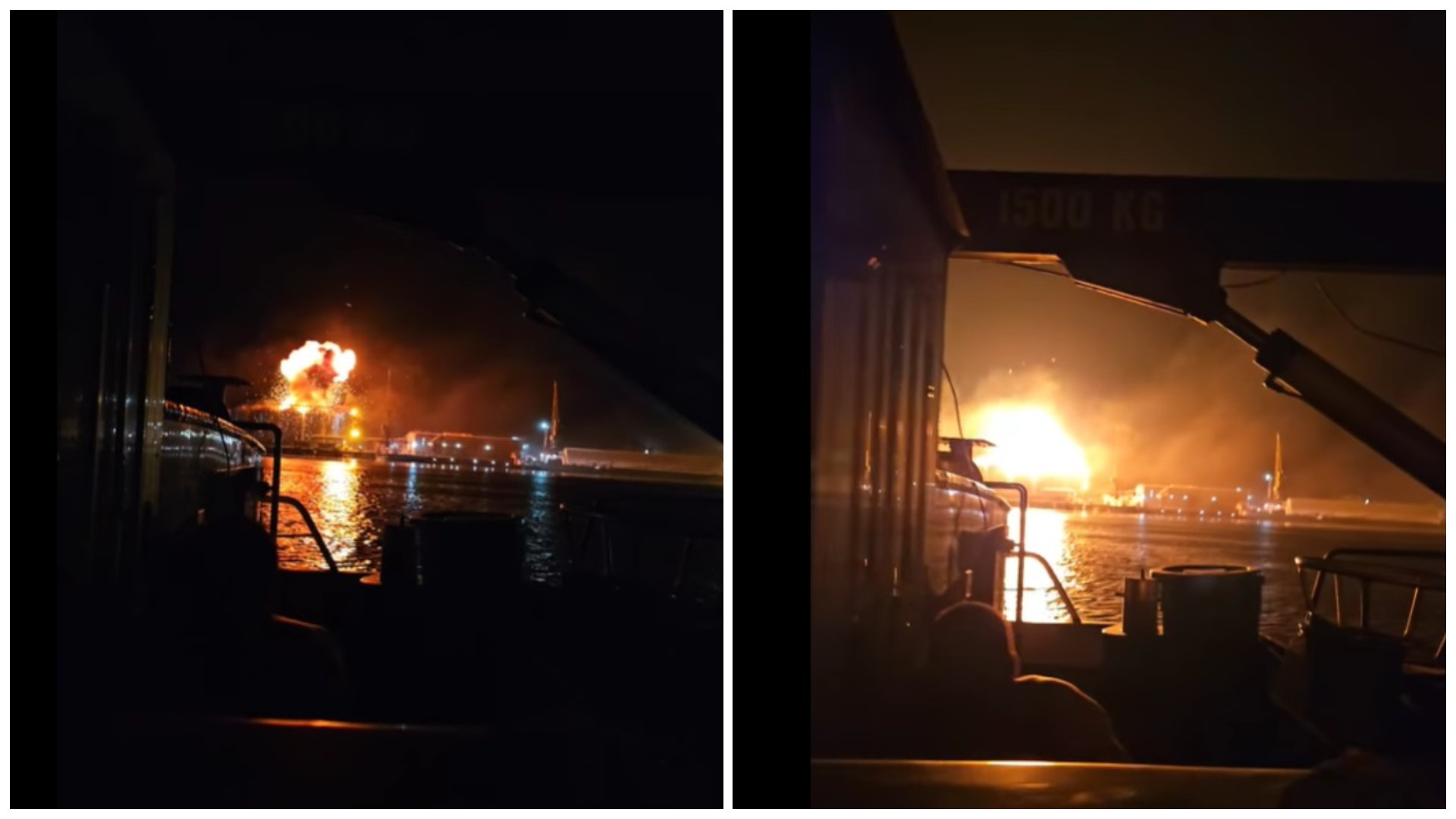 Rușii au lansat un nou atac lângă granița României. Ploaie de drone asupra porturilor ucrainene Izmail și Reni | VIDEO