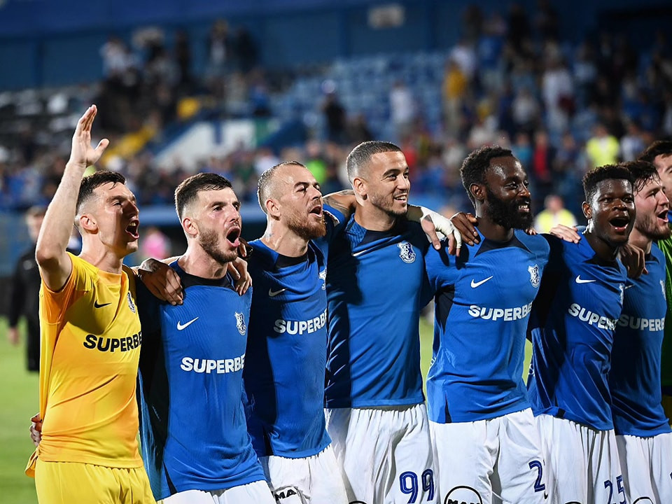 Flora Tallinn - Farul Constanța 0-2. Echipa lui Hagi s-a calificat fără emoții în play-off-ul Conference League