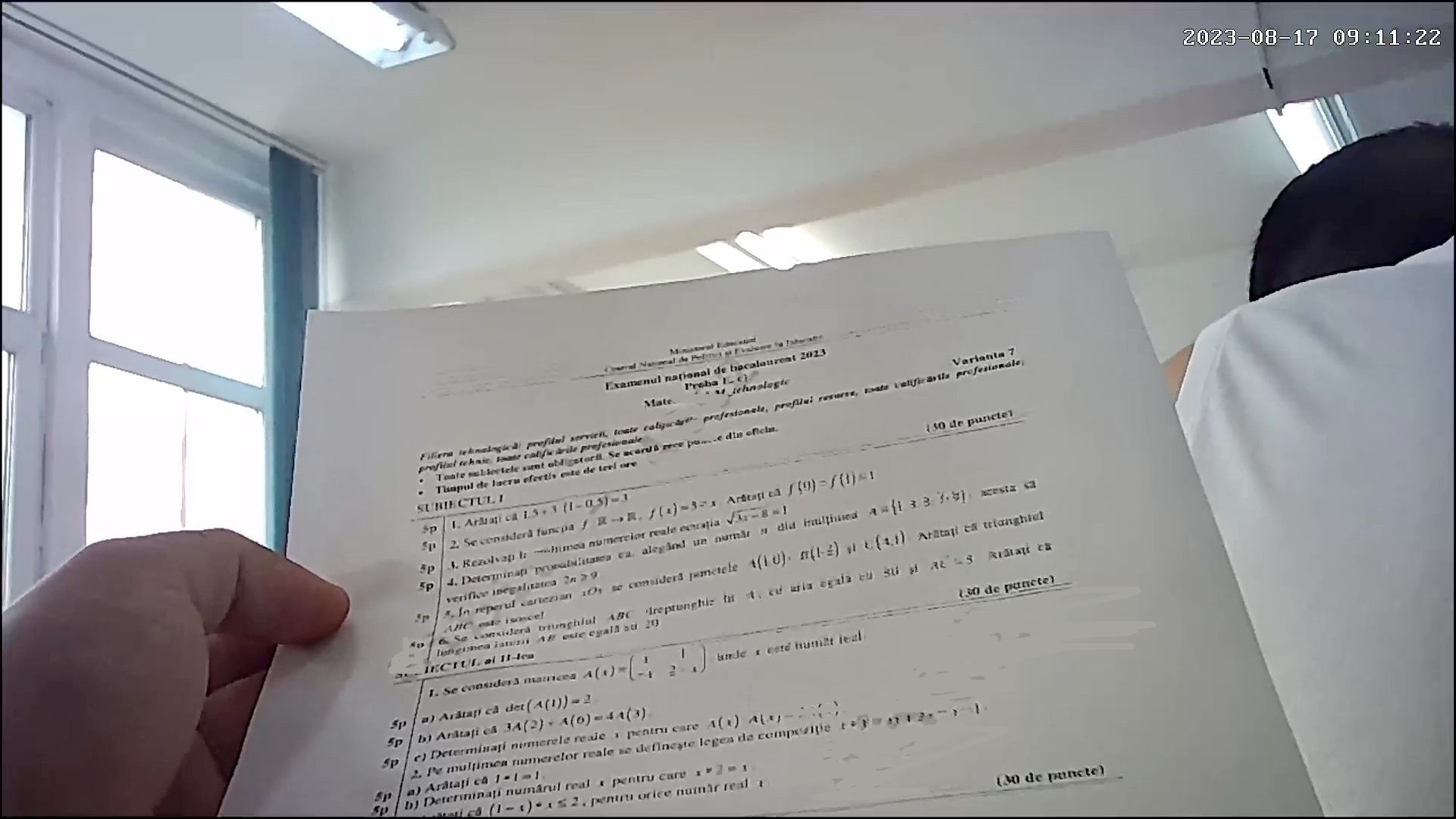 Matematica tehnologic