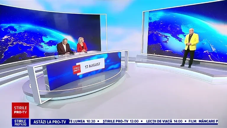 Vremea azi, 17 august. Caniculă în sud și în sud-est. Local apar averse și condiții de grindină