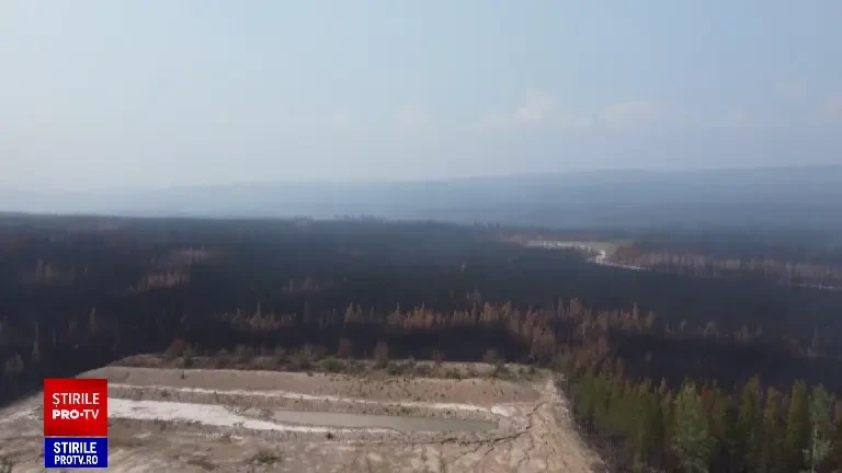 Alertă de evacuare în cel mai mare oraş din nordul Canadei, din cauza incendiilor forestiere