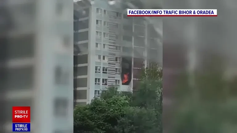 Incendiu violent la un hotel în Băile Felix. 14 persoane au avut nevoie de îngrijiri medicale