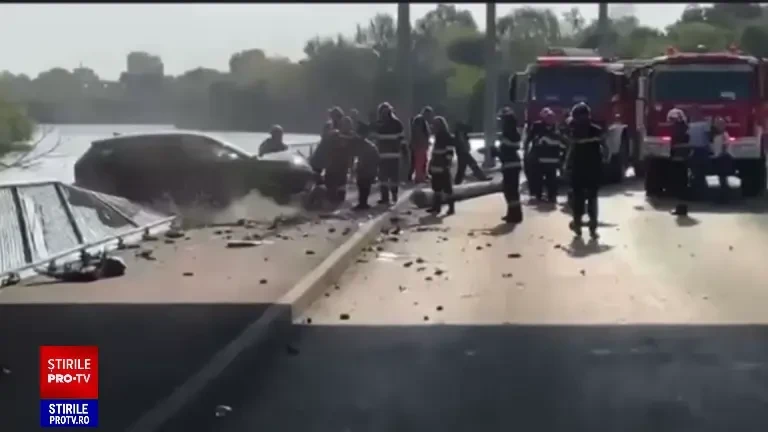 Drumul parcurs la volan de copilul de 13 ani care a furat mașina și a intrat într-un stâlp, în București