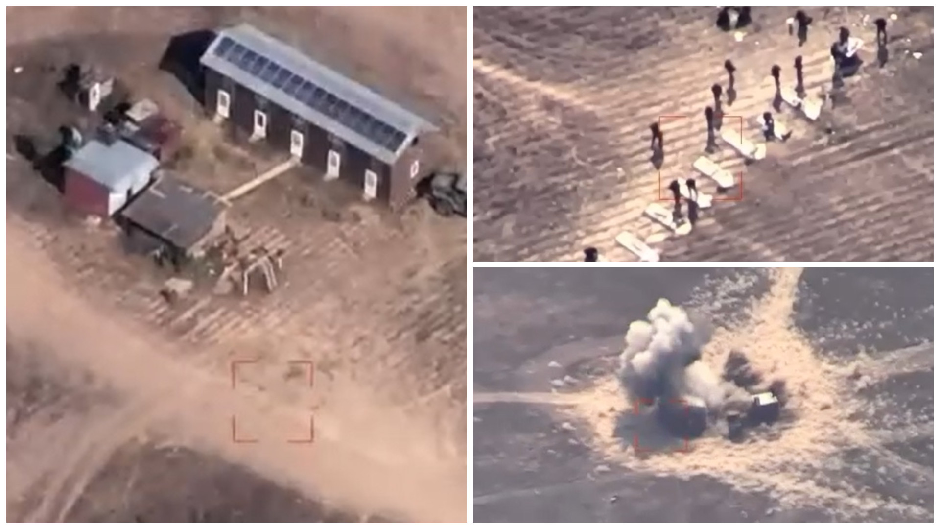 Momentul în care Ucraina face scrum o bază de antrenament a Rusiei. Atacul s-a produs în timp ce soldații trăgeau la țintă