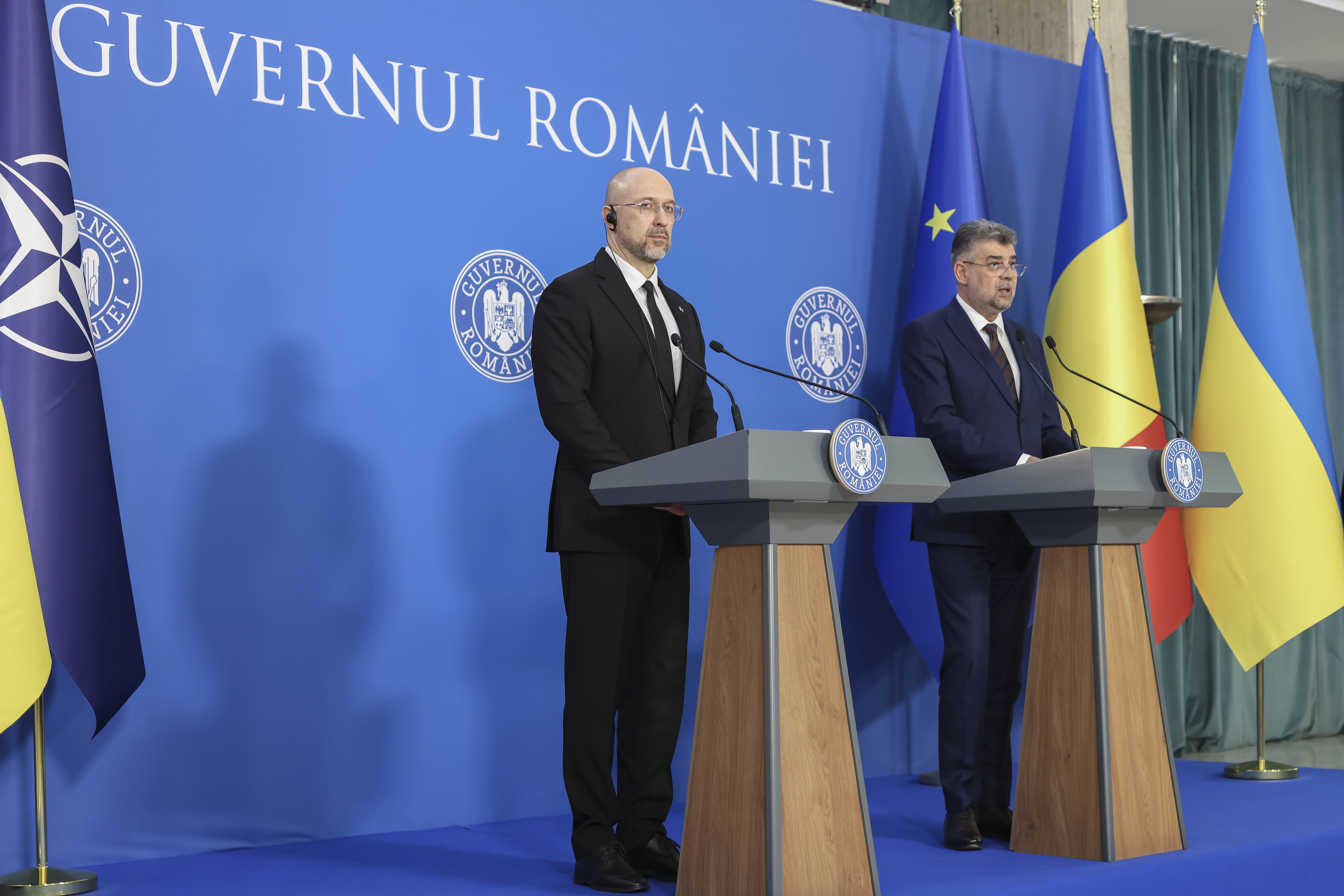 Premierul ucrainean: Cursul de integrare în UE şi NATO rămâne neschimbat. Mulţumim partenerilor români pentru susţinere