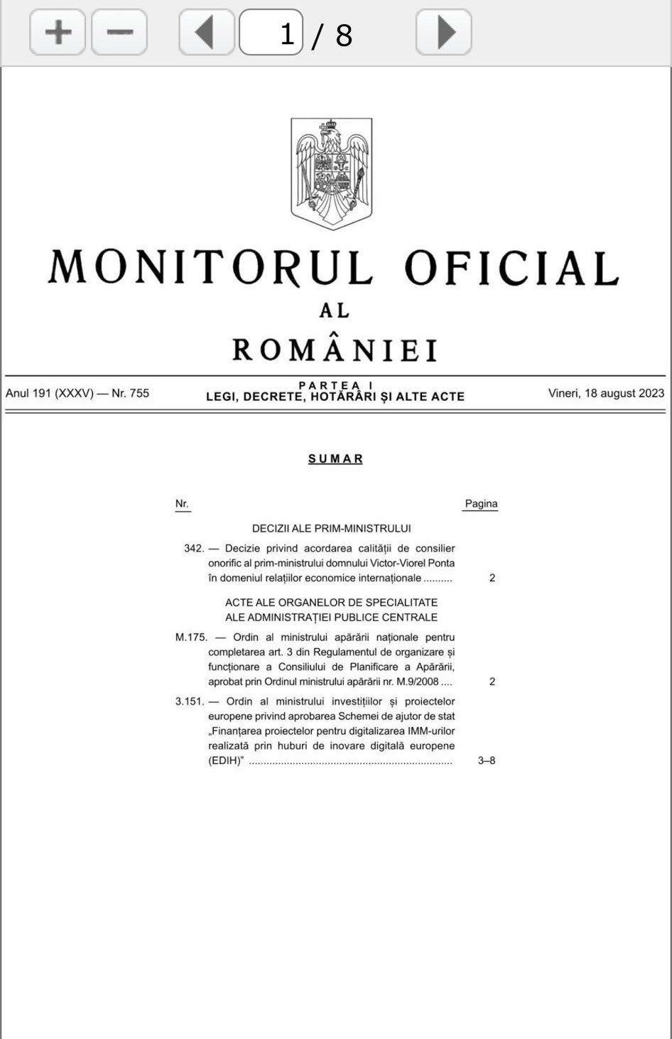decizie ponta
