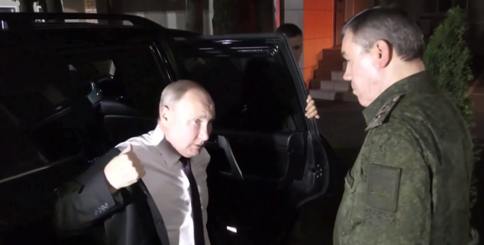 VIDEO. Vizită neașteptată a lui Vladimir Putin, după ce Ucraina a anunțat oficial succese în contraofensiva sa