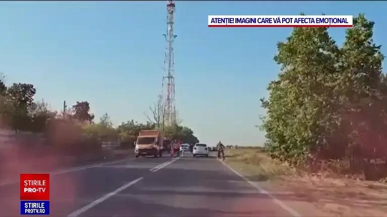 ANIMAȚIE GRAFICĂ. Cum a fost surprins șoferul care a omorât doi tineri în accidentul de la 2 Mai, înainte de tragedie