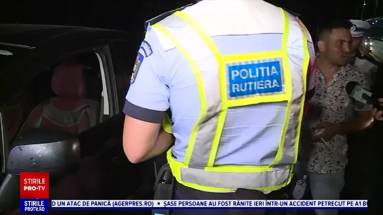 Cum s-a lăudat un șofer polițiștilor că a băut ”doar” două bidoane de vin. ”Mă grăbeam la farmacie”