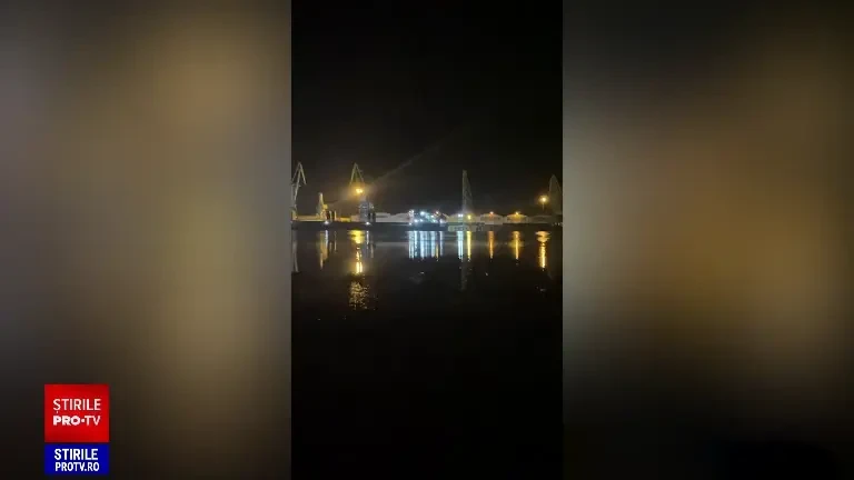 Rusia a atacat din nou portul Izmail, aflat în apropiere de graniţa cu România. Atacul a fost realizat cu drone iraniene