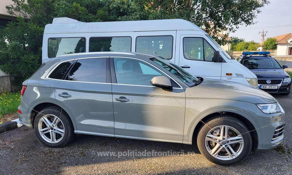 Un Audi de 40.000 de euro a fost oprit la intrarea în țară. Motivul pentru care șoferul a rămas fără el. FOTO