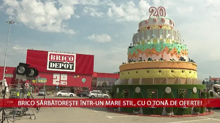 (P) Sărbătoarea e în toi la Brico Depot: 20 de ani de inspirație și oferte incitante