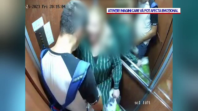 Momentul în care un individ agresează sexual în lift o femeie. Imaginile șocante surprinse de camerele de supraveghere VIDEO