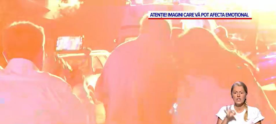 Suflul exploziei de la Crevedia, surprins chiar în momentul în care lovește. Reporter: „Era un peisaj apocaliptic”