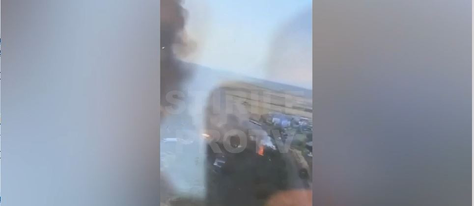 Imaginile tragediei din Crevedia, surprinse din elicopter. Cum arată dezastrul provocat de explozii | VIDEO