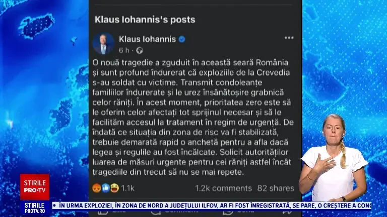 Stația GPL care a explodat la Crevedia ar fi funcționat clandestin. Cătălin Predoiu cere pedepsirea vinovaților