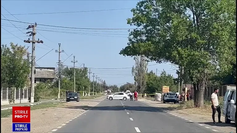 O nouă misiune a pompierilor în Crevedia. Salvatorii intervin la o cisternă fisurată