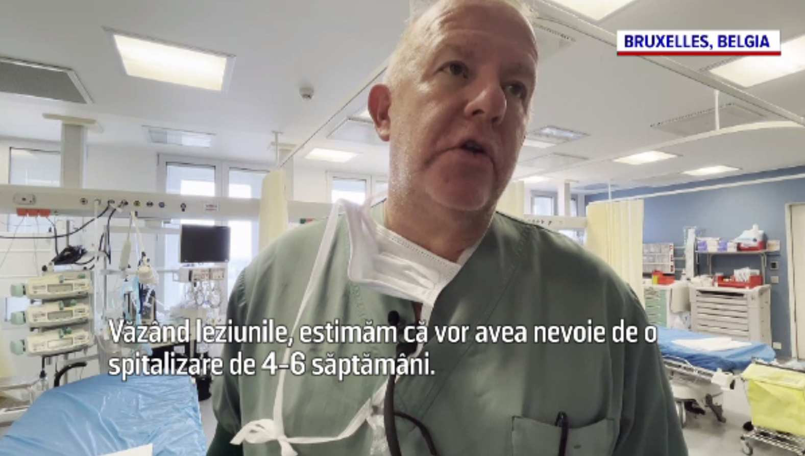 Care este situația răniților în exploziile de la Crevedia, transferați în străinătate. Medic din Bruxelles: „Sunt optimist”