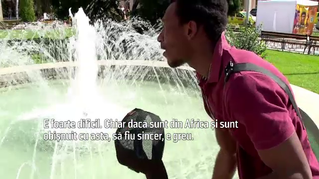 Ce spune un african venit în România despre canicula de la noi din țară. „Mă gândesc de două ori înainte să ies afară”