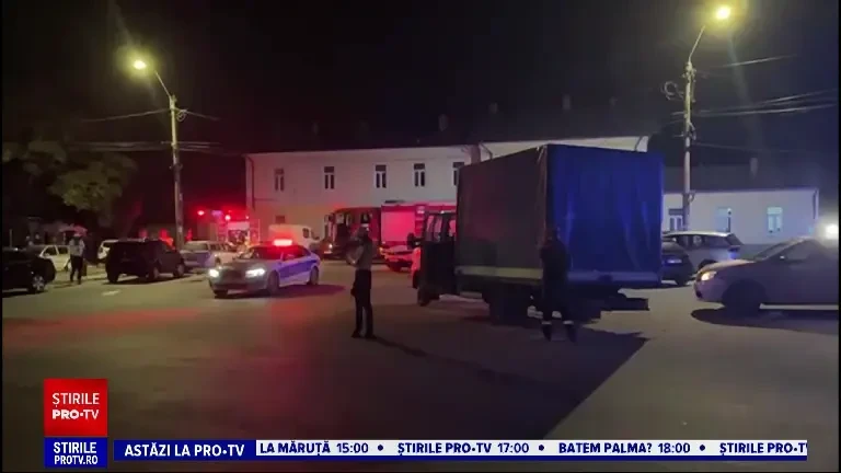 Angajații firmei de pază au dat alarma după ce au observat scurgeri din vagonul cu propan, la Caracal