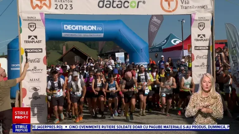 Maraton pe Via Transilvanica, o experiență inedită. „O cursă destul de intensă”