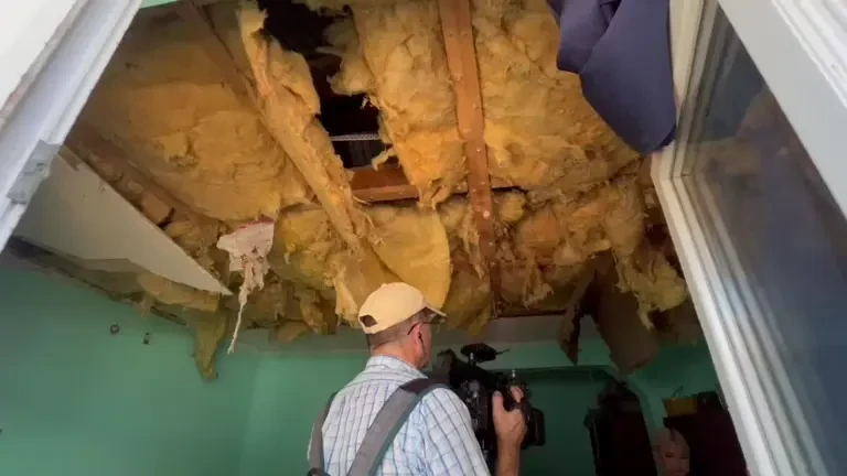 Echipa Știrile PRO TV a intrat în casa unei familii din Crevedia. Locuiau la aproape un kilometru de locul exploziei | VIDEO