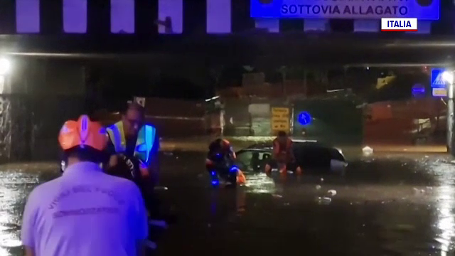 Valul de furtuni a măturat mai multe țări europene. Traficul a fost paralizat în mai multe orașe