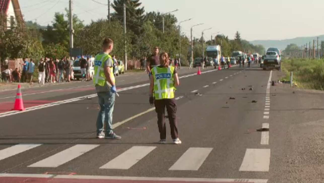 Doi bărbați, accidentați mortal pe trecerea de pietoni, în Jucu. Mergeau la muncă