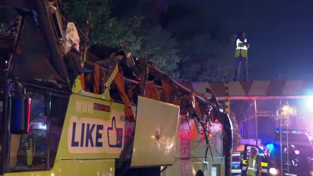 Șoferul autocarului cu ucraineni, implicat în accidentul din Năvodari, este cercetat penal. Plafonul a fost smuls